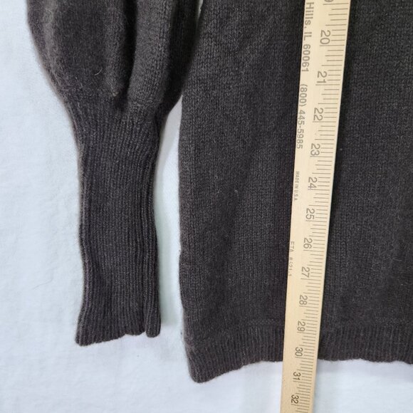 Elie Tahari Cashmere Mohair Sweater Dress XS Balloon Long Sleeve Tunic - Picture 5 of 10